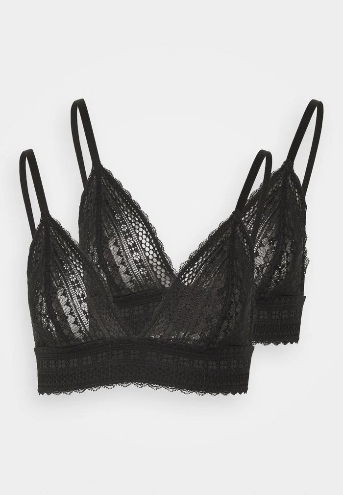 Soutien-Gorge ANNA FIELD Anna Field 2pp Greer Lace Bralette Noir Femme | GJF-4540222